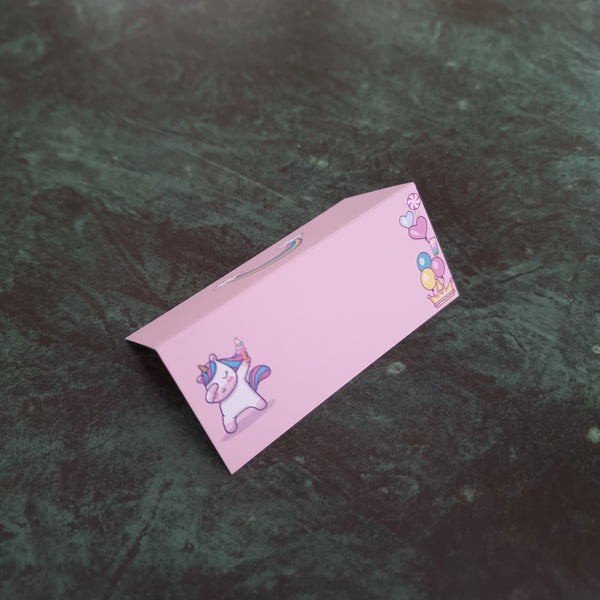 Bordkort - Enhjørning (10stk)