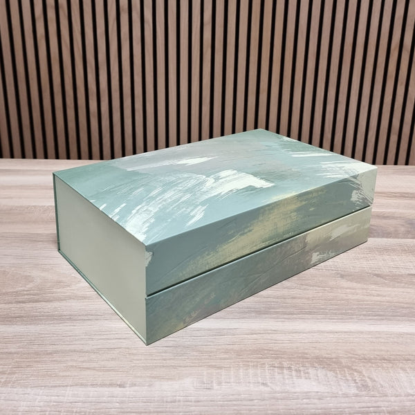 Vinæske 2 flasker - Artsy Green