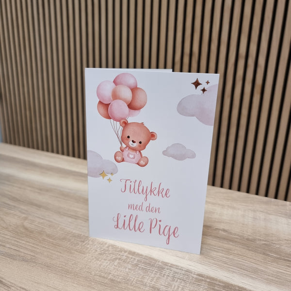 Tillykke med den Lille Pige - Foliekort