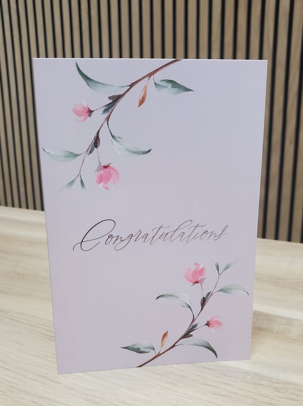 Congratulations - Foliekort