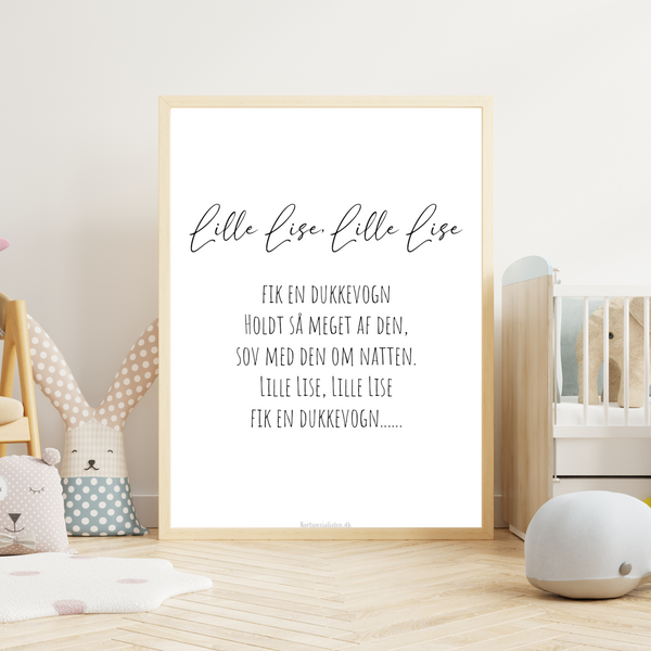 Lille Lise - Plakat