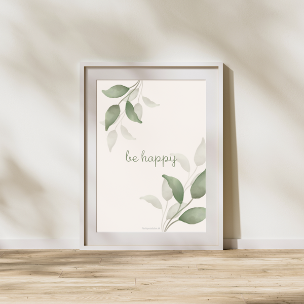 Be Happy - Plakat