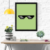 Solbriller - Pixels (Plakat)
