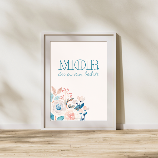 Mor, du er den bedste  - Plakat