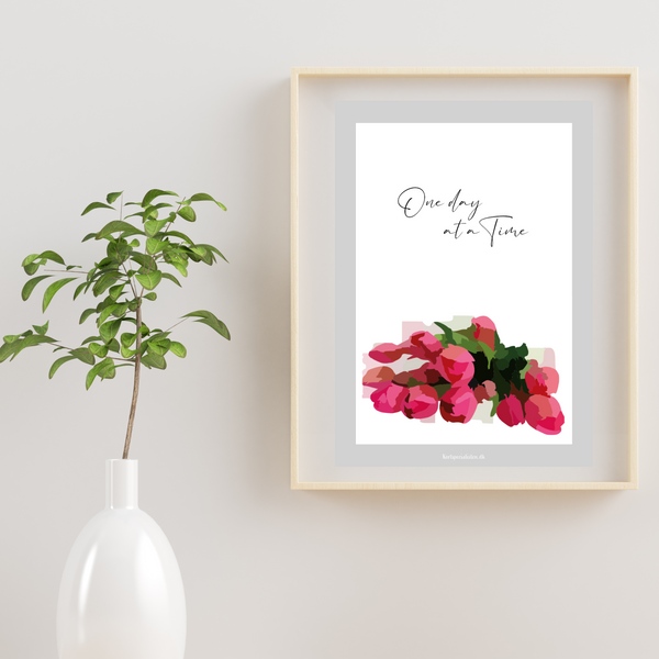 One day at a time  - Plakat