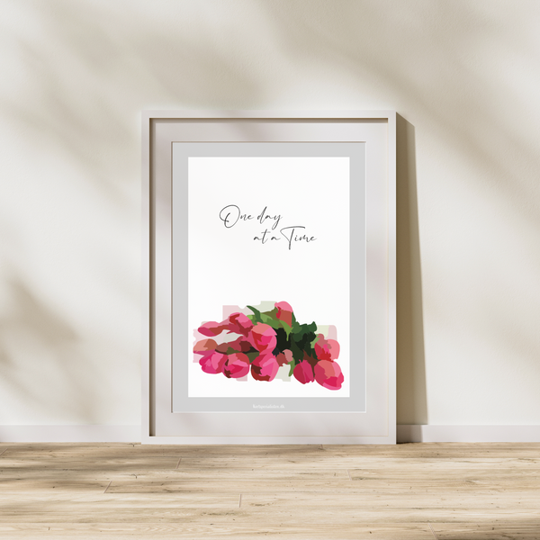 One day at a time  - Plakat