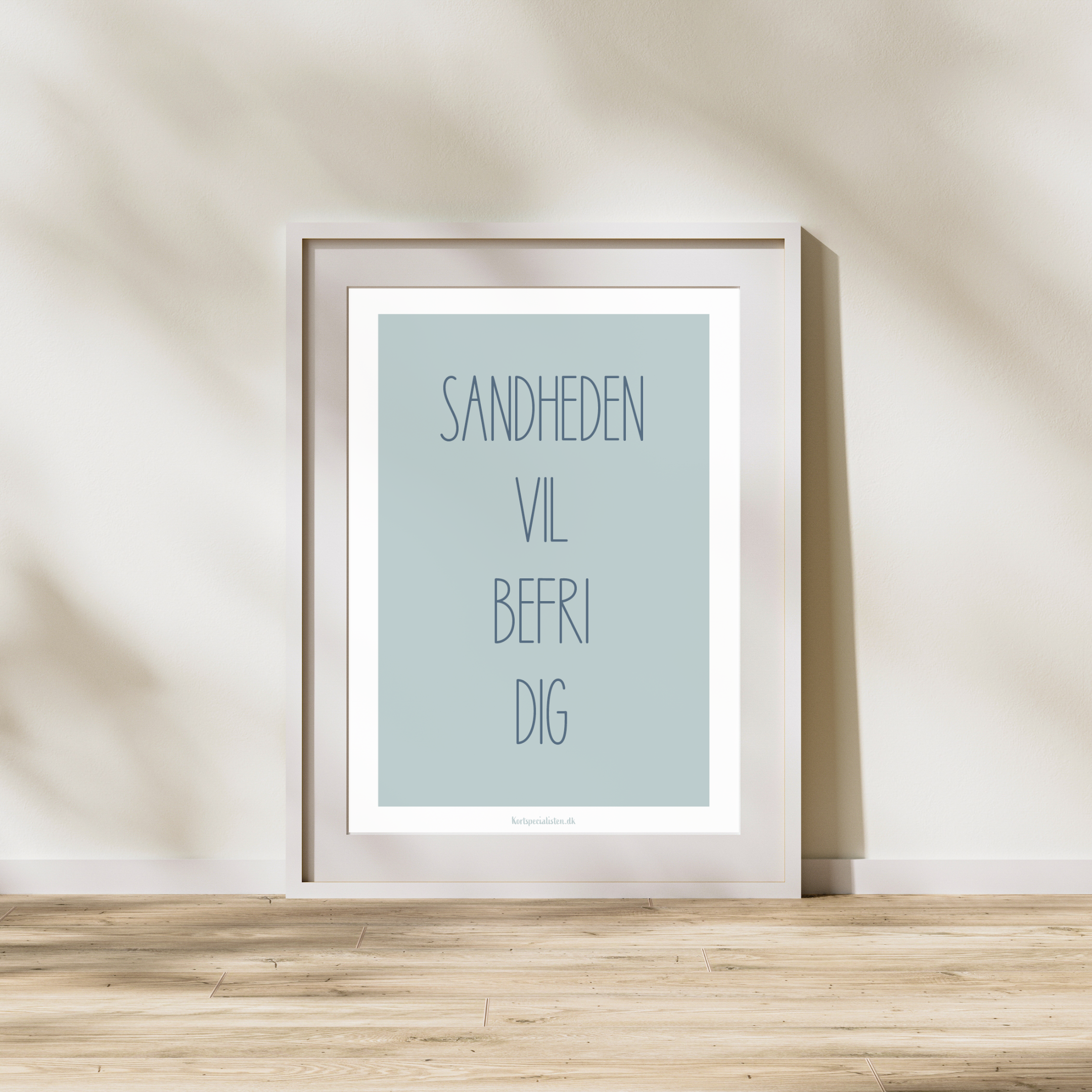 Sandheden vil befri dig - Plakat
