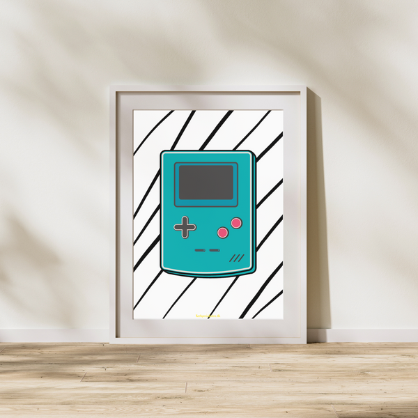 Gameboy Retro - Plakat