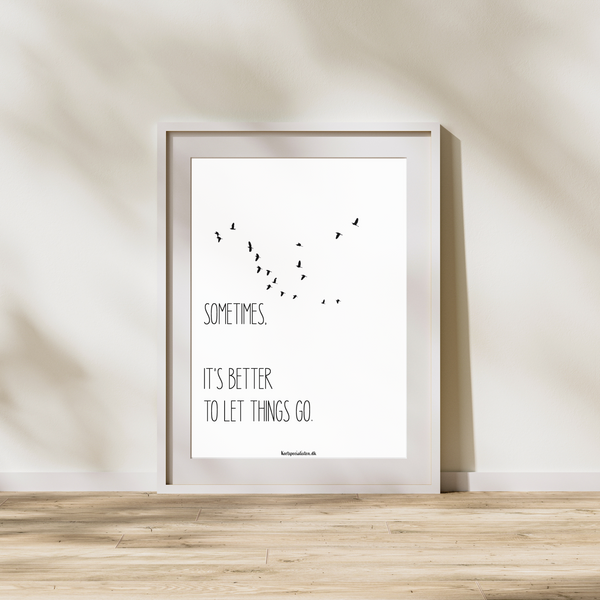 Sometimes - Plakat