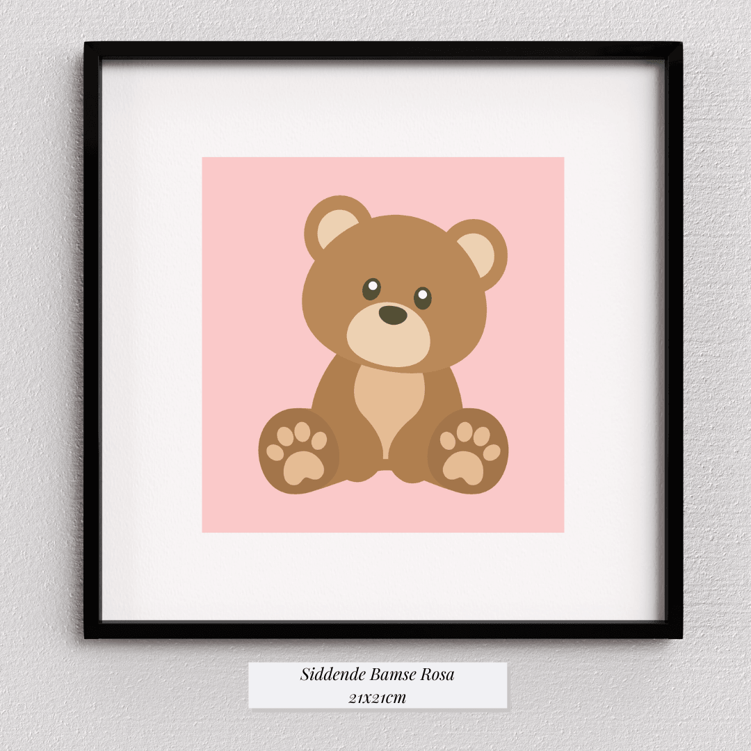 Cute Bjørn - Rosa