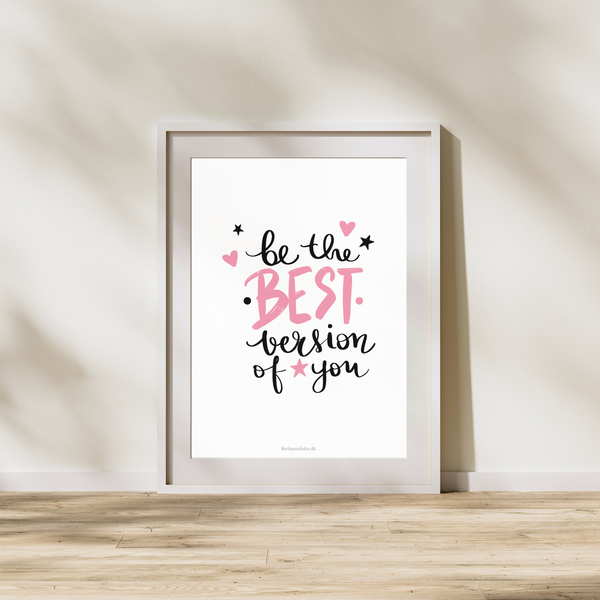 Be the Best - Plakat