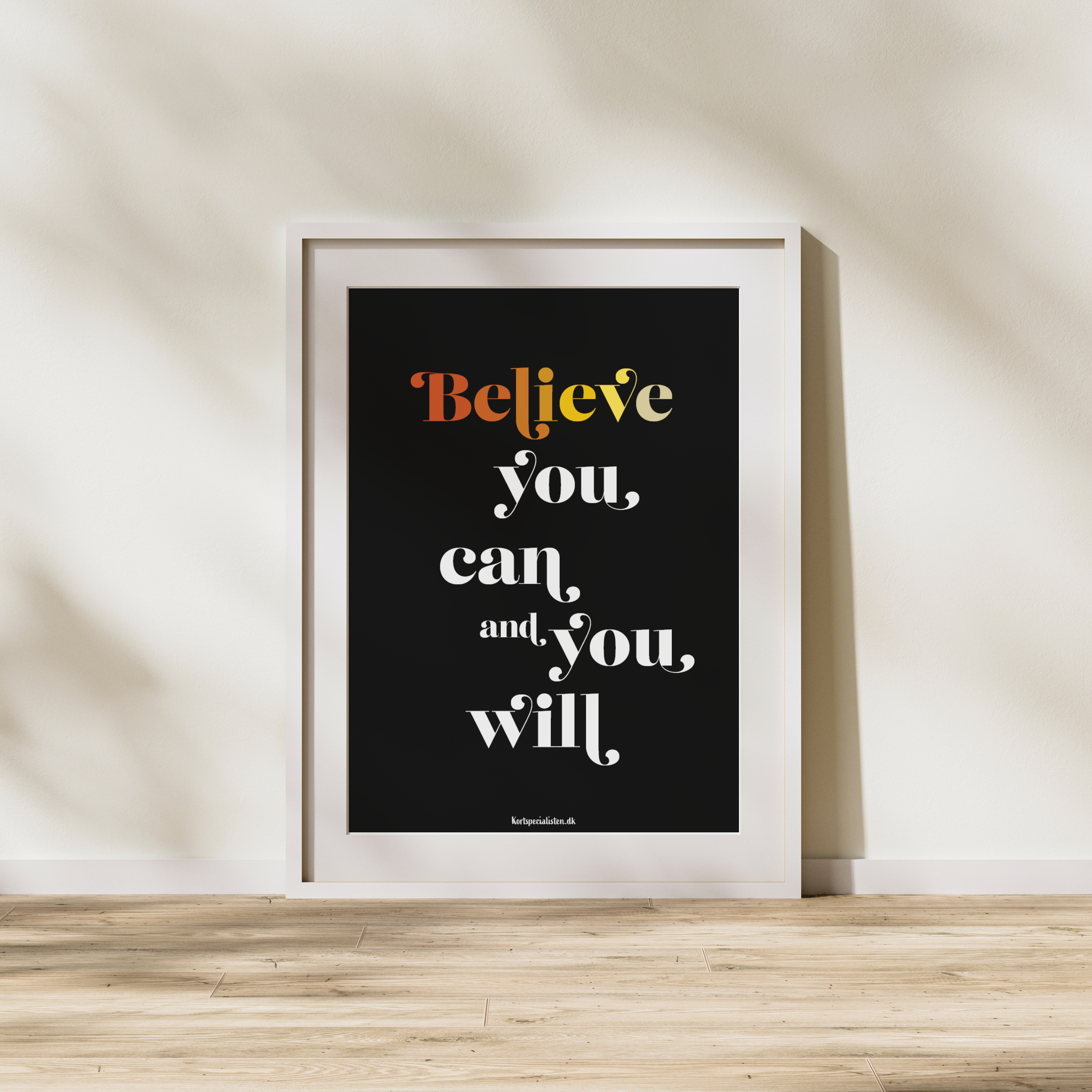 Believe You Can - Plakat