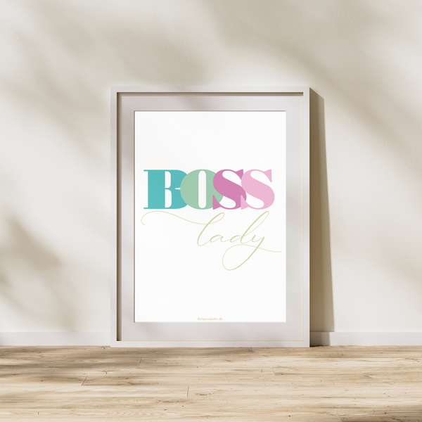 Boss Lady - Plakat