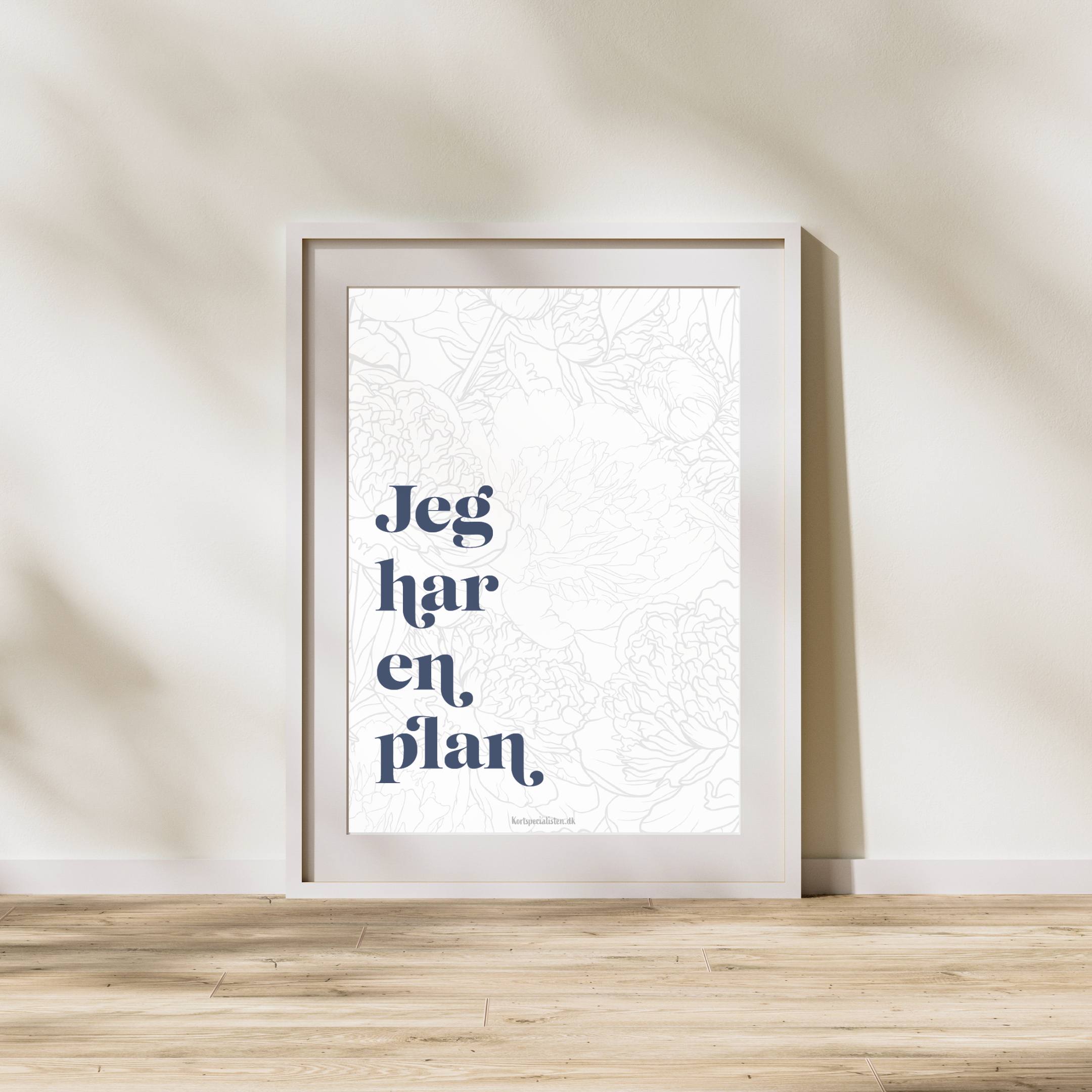 Jeg har en plan - Plakat