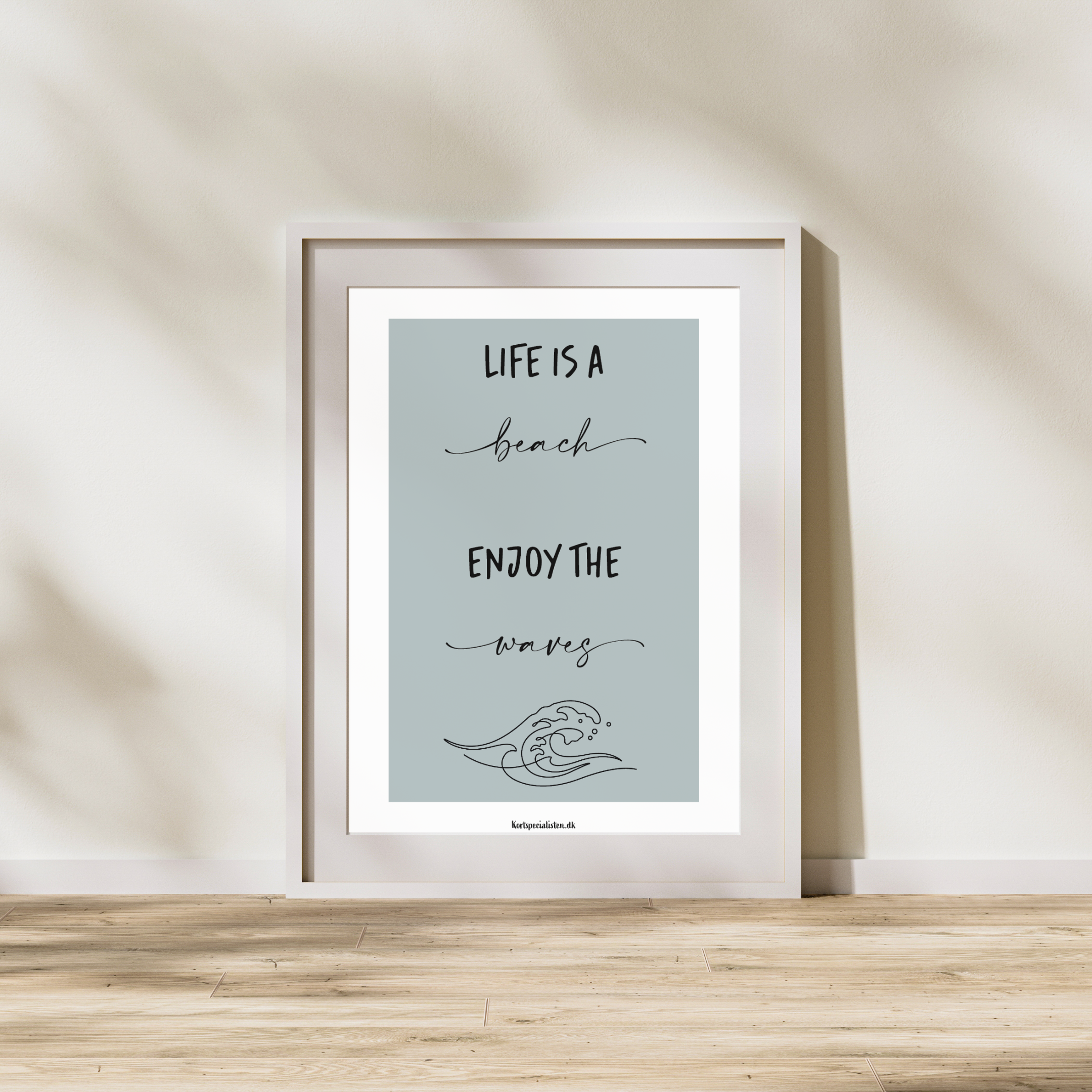 Life is a beach - Plakat