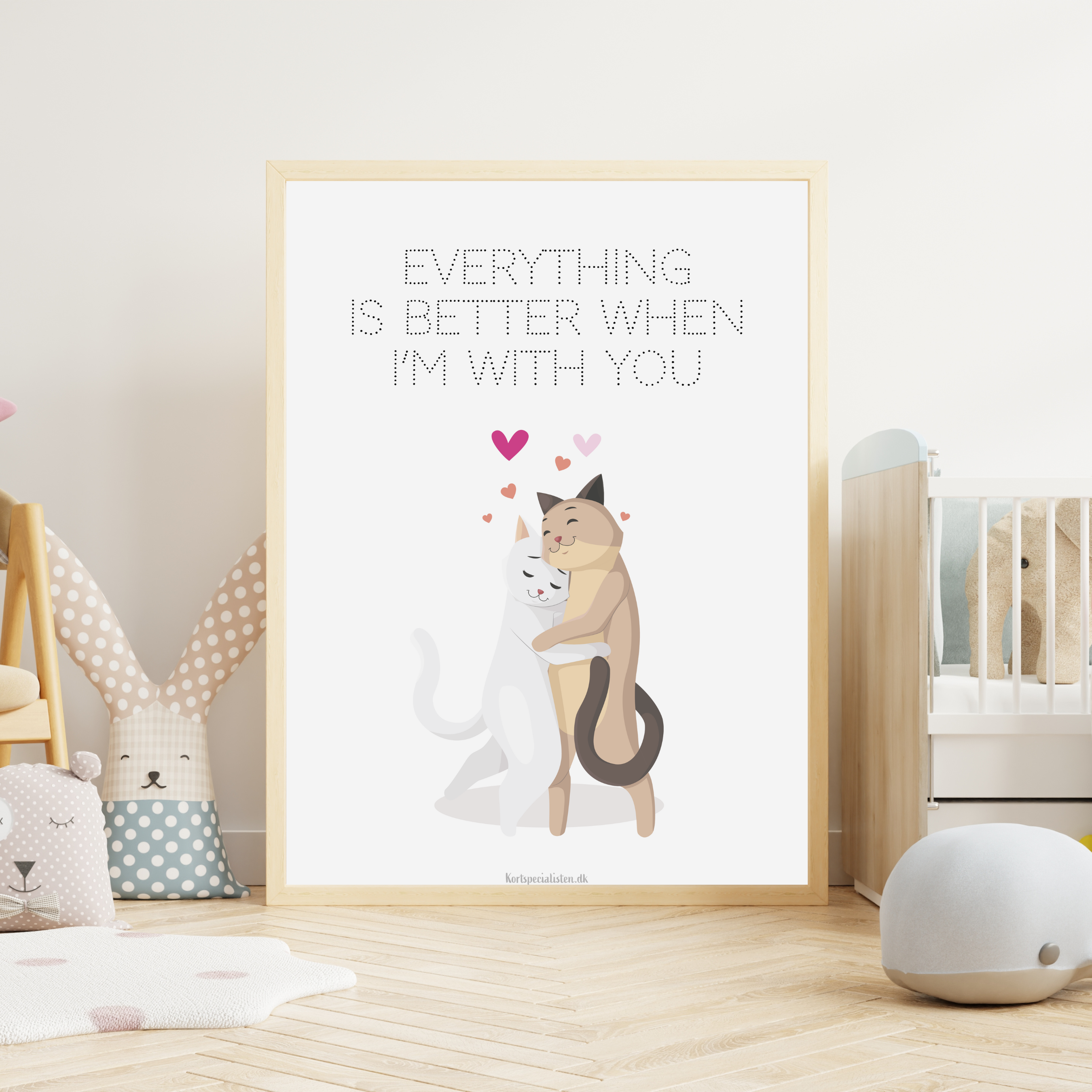 Everything is Better - Kat  (Plakat)