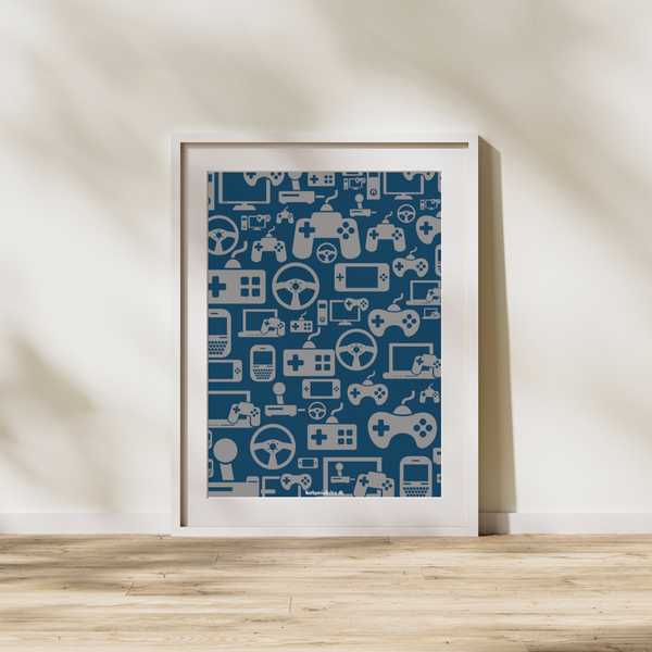 Gaming udstyr - Plakat
