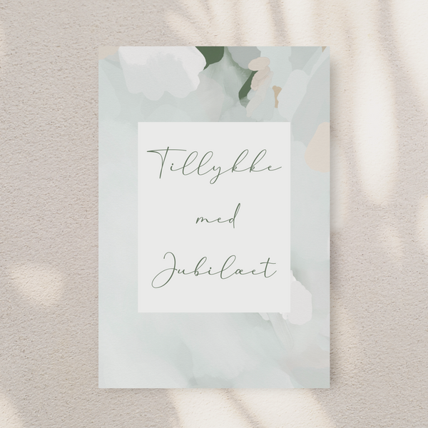 Tillykke med Jubilæet No. 1 - Kort