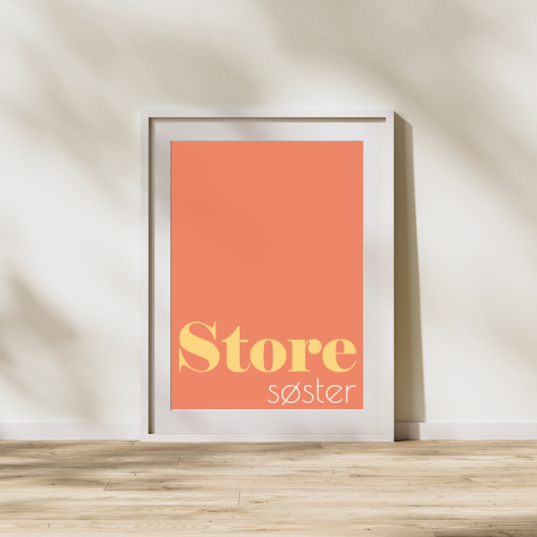 Store Søster - Plakat