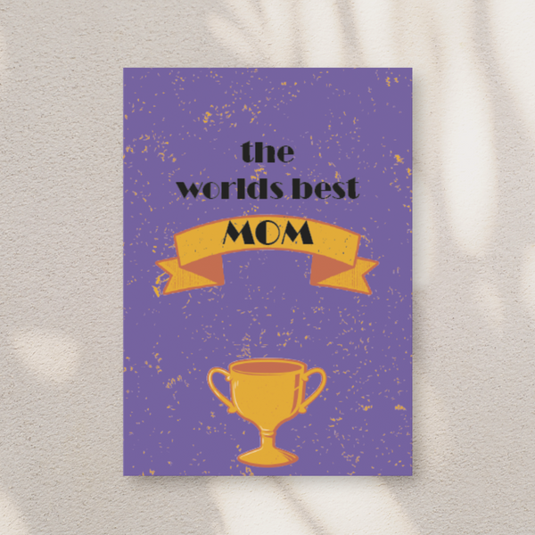 The worlds best mom - kort