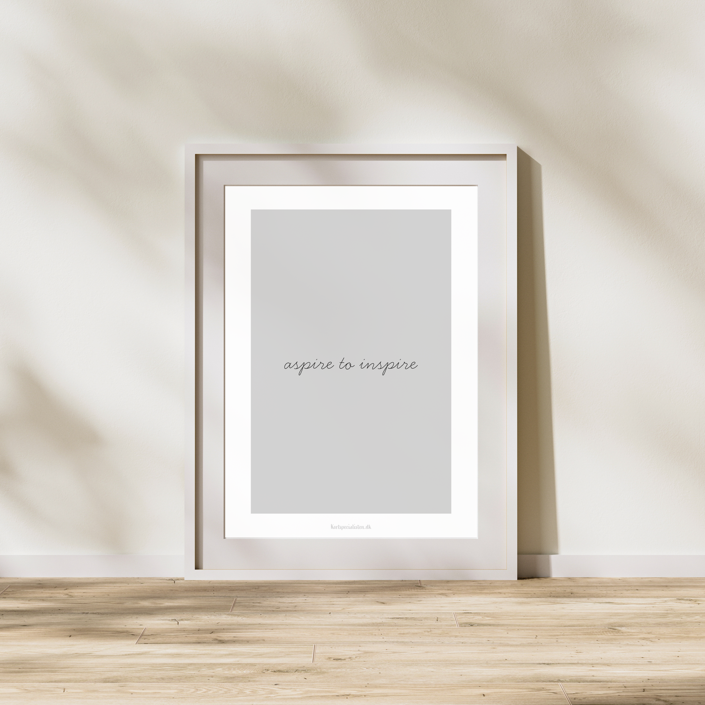 Aspire to inspire - Plakat