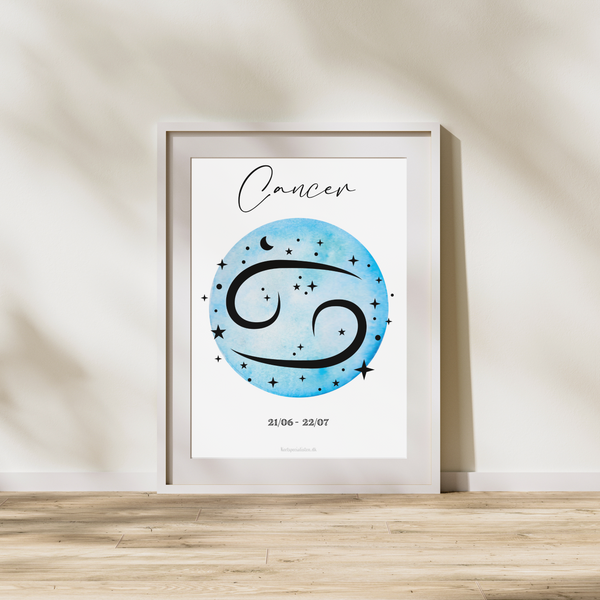 Cancer Plakat - Galaxy