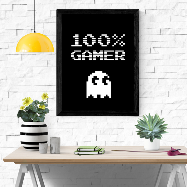 100% Gamer - Spøgelse (Plakat)