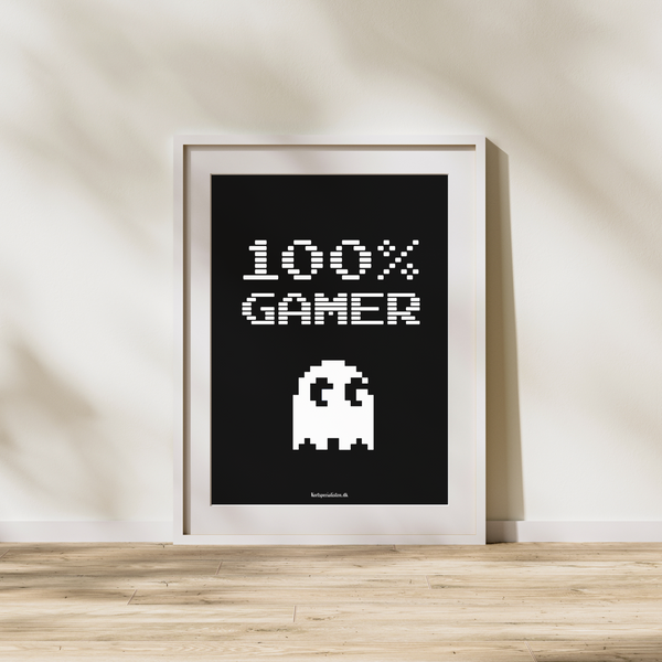 100% Gamer - Spøgelse (Plakat)