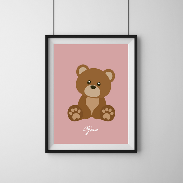 Cute Bjørn - Rosa