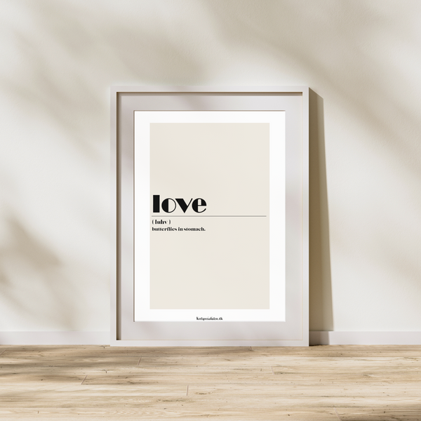 Love - Plakat