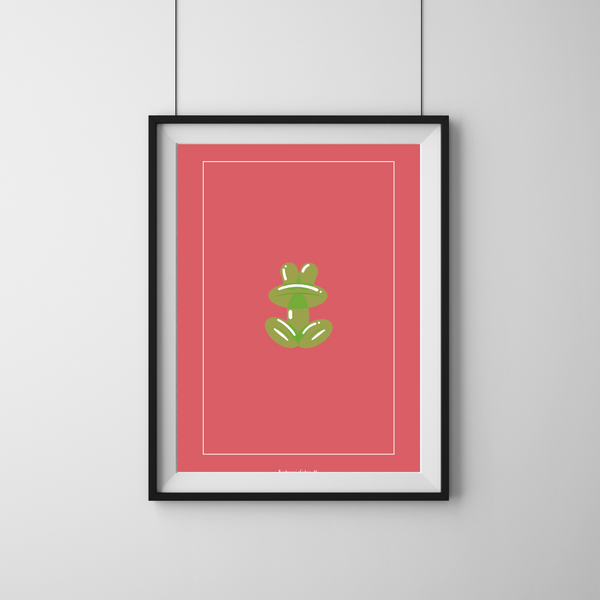 Ballondyr Frø - Plakat