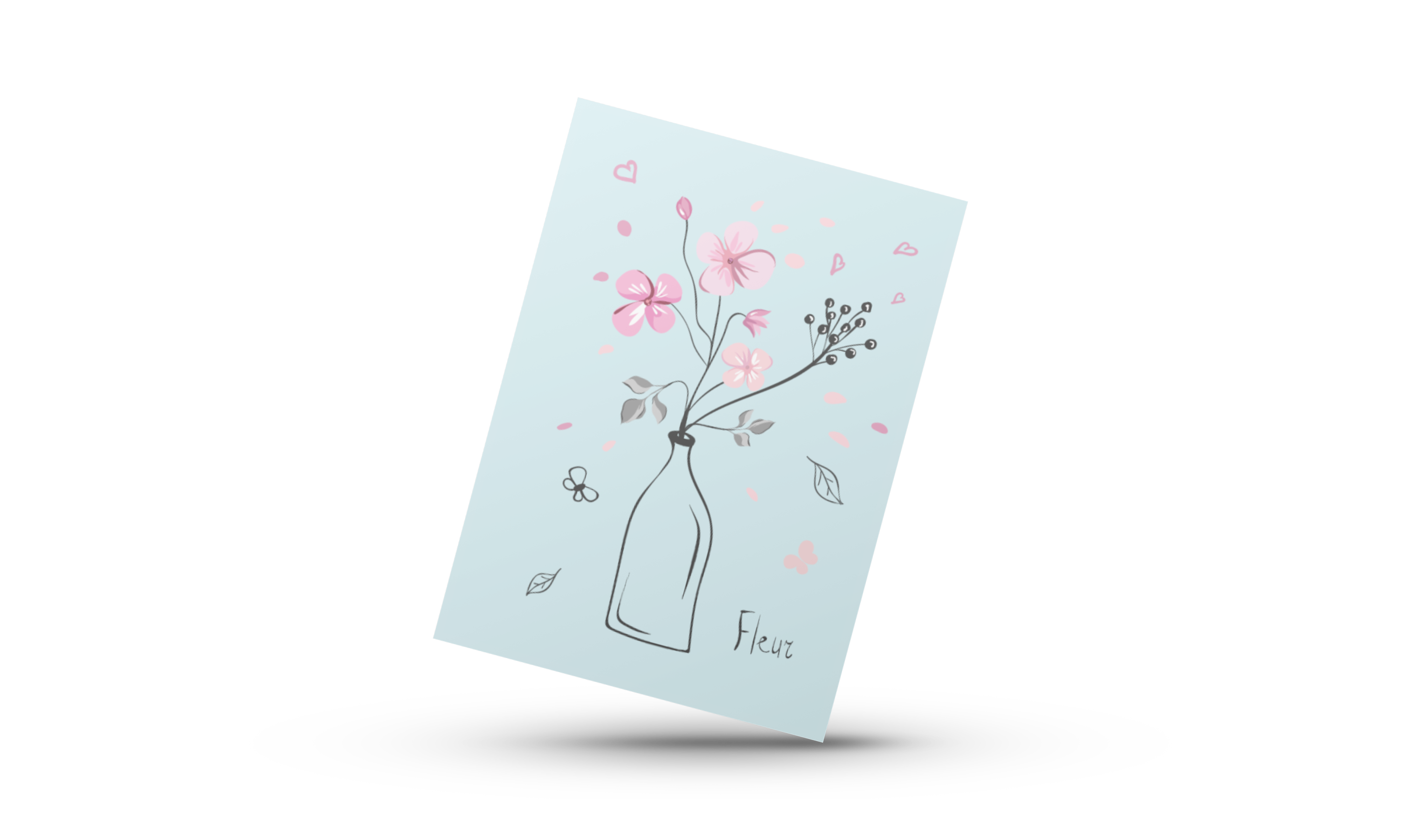 Fleur - Minikort