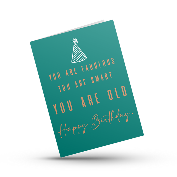 You are fabulous - A4 Kort