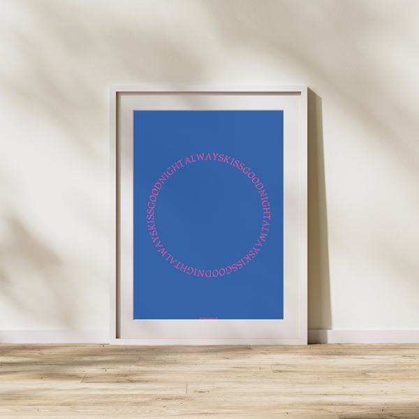 Always Kiss Goodnight - Plakat