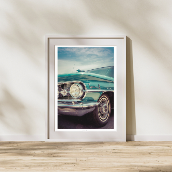 Vintage Forlygte - Plakat