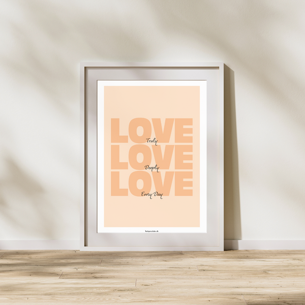 Triple Love - Truly, Deeply, Every Day