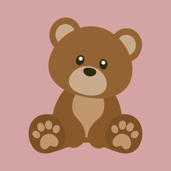 Cute Bjørn - Rosa