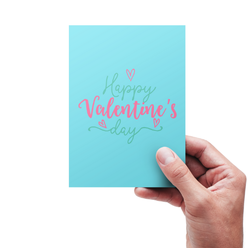 Happy Valentine's day- Blå
