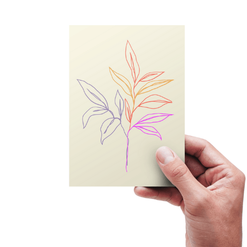 Blade - små i flere farver - kort