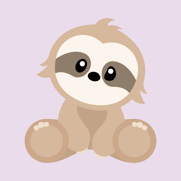 Cute Dovendyr - Lyselilla