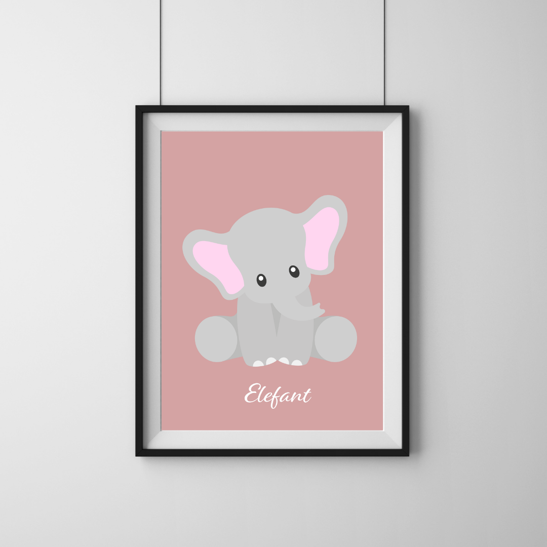 Cute Elefant - Rosa