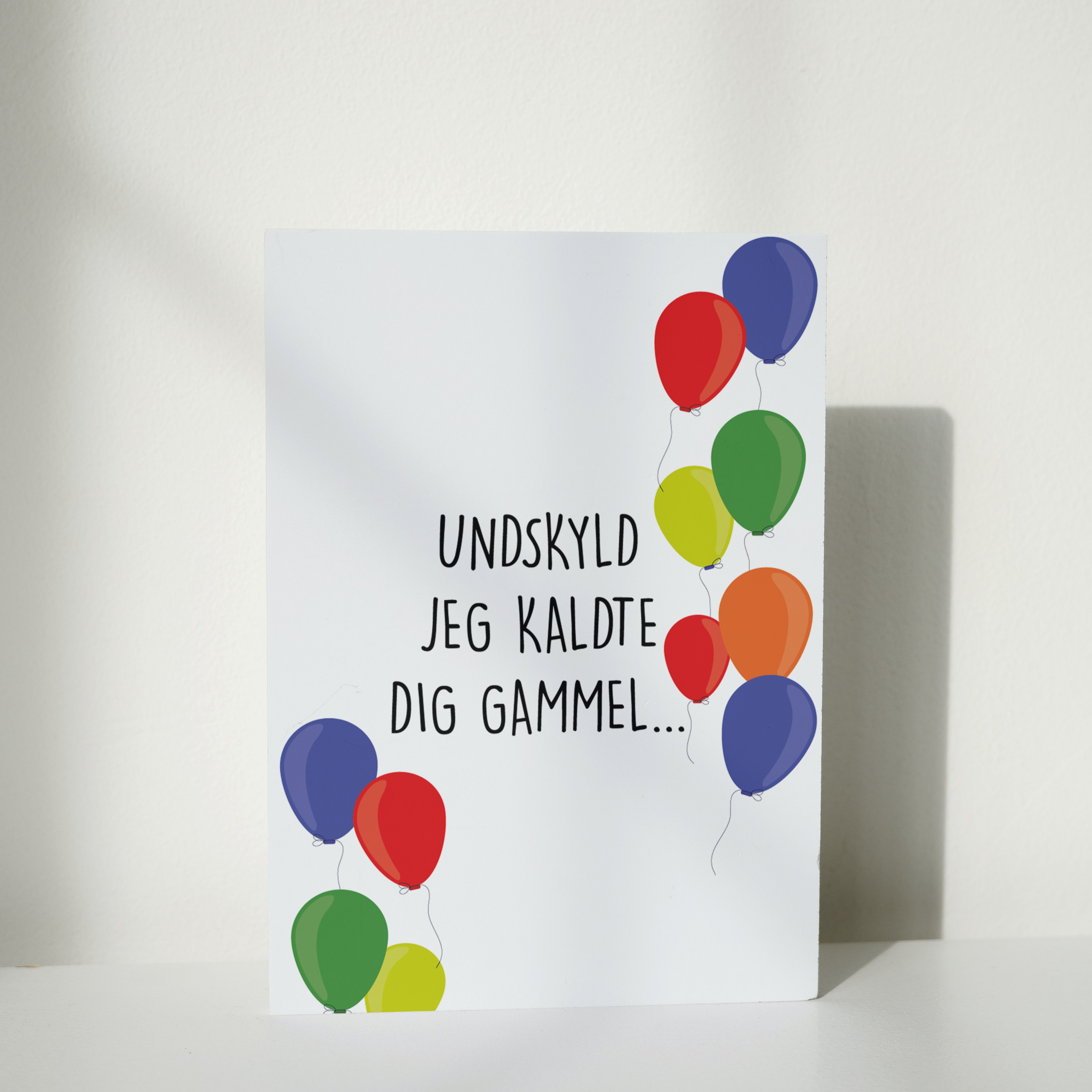 Undskyld jeg kaldte dig gammel - Mega Kort
