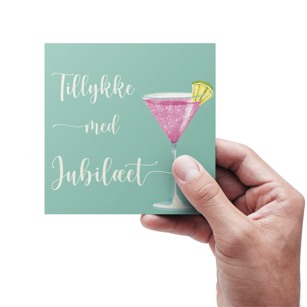 Tillykke med Jubilæet No. 4 -  Kort