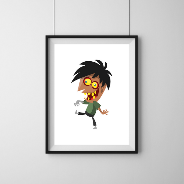 Zombie - Monster Plakat