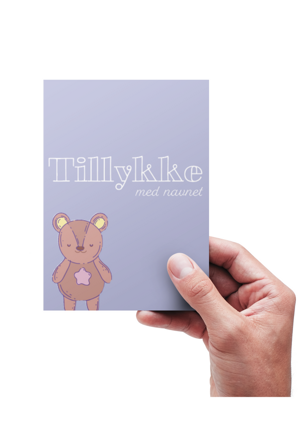 Tillykke med navnet  - Kort