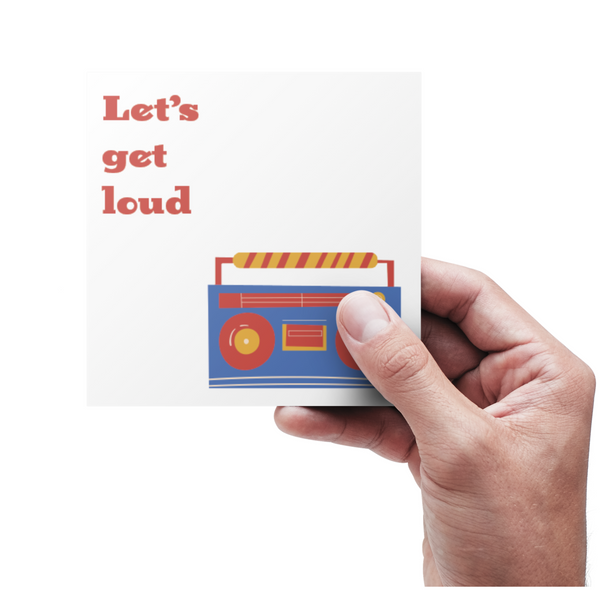Let´s get loud - kort