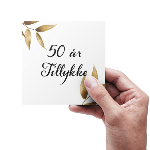 50 År Tillykke