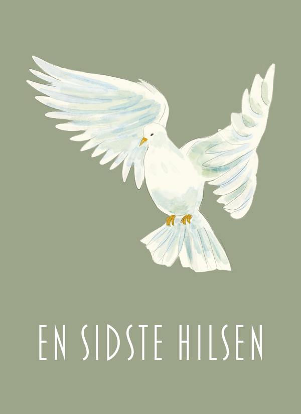 En Sidste Hilsen - Kondolence (Minikort)