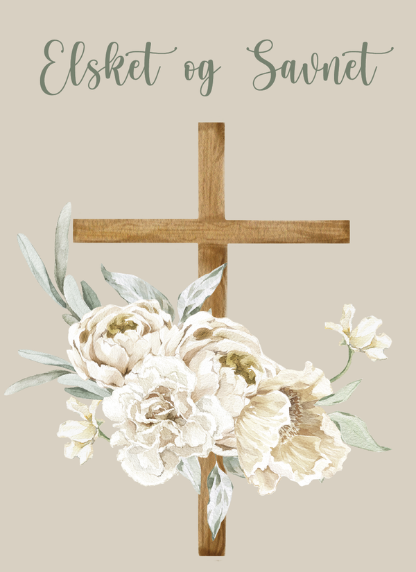 Elsket og Savnet - Kondolence (Minikort)