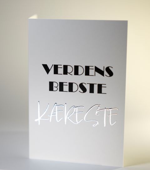 Verdens Bedste Kæreste - Kursiv